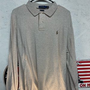 Polo Ralph Lauren. Long sleeve polo. (Used)